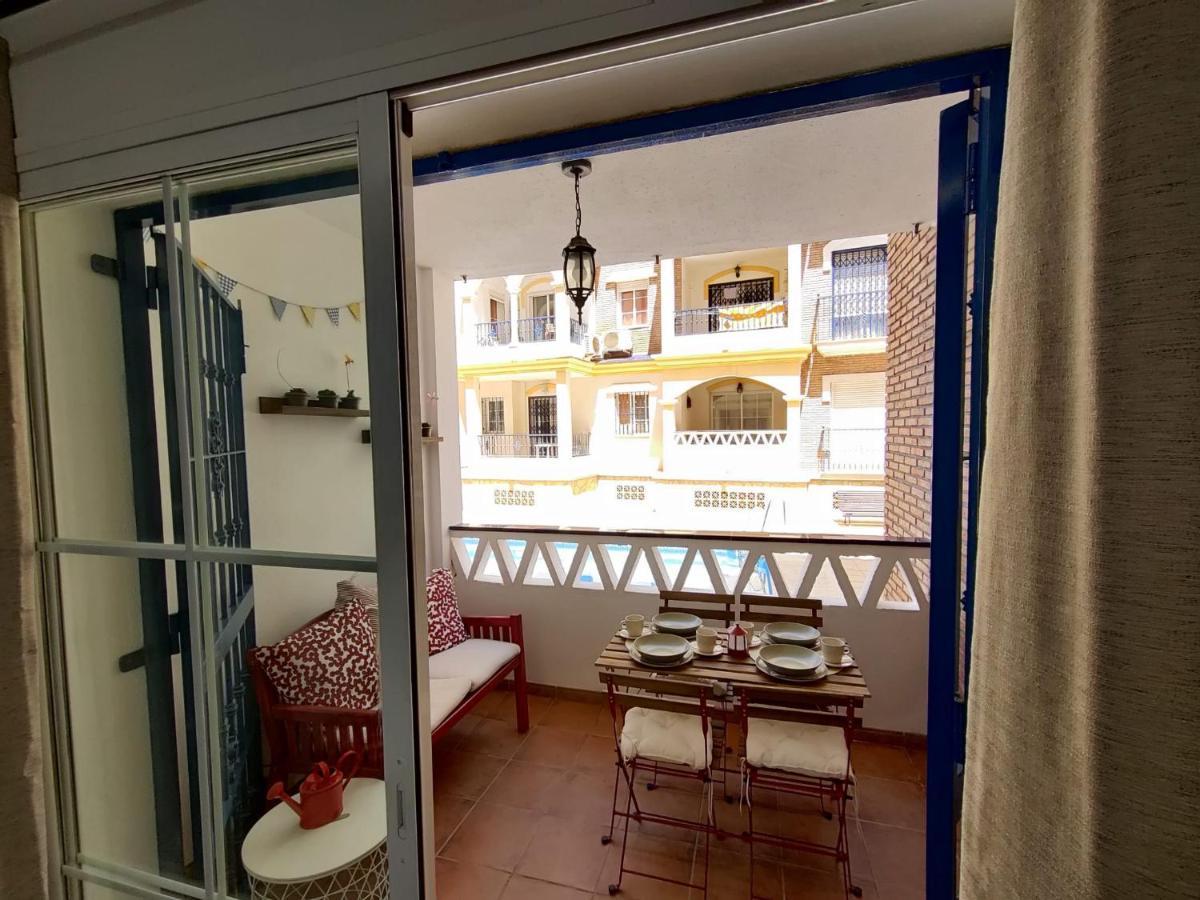 Precioso Apartamento Con Piscina Cerca De La Playa Torrox Costa Málaga Eksteriør billede